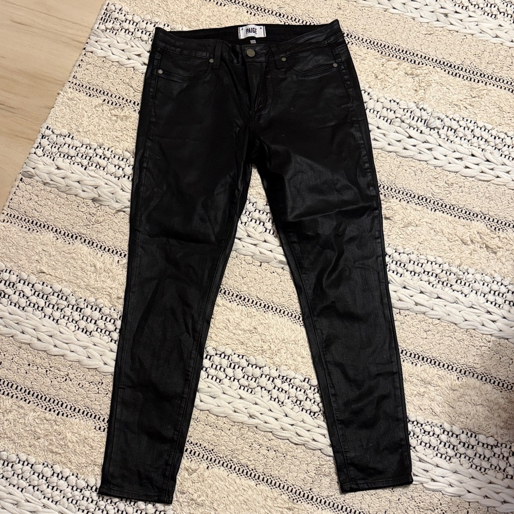 PAIGE Black Skinny Jeans for Women